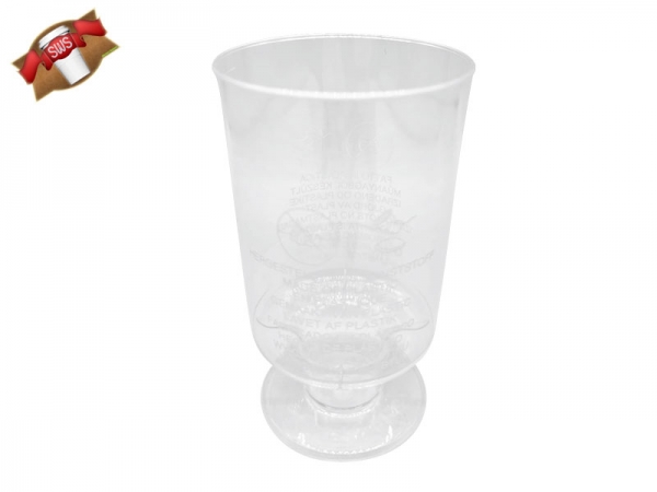 Trinkglas Schnapsglas 0,1 ltr. mit Fuß (15 Stk.)