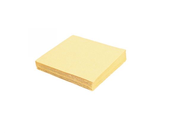 Servietten 24 x 24 cm 2-lagig 1/4 Falz champagner (250 Stk.)