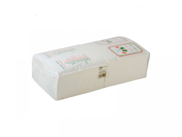 Servietten 2-lagig 1/8 Falz 40x40 cm weiß/Italienisch, Flagge (60 Stk.)