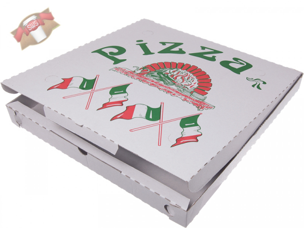 Pizzakarton 50x50x5 cm Pizzaschachtel Pizzabox (100 Stk.)