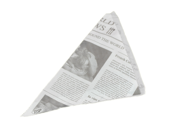 Spitztüten Pommestüten | 125 g | 325x230 mm | Zeitung (1000 Stück)