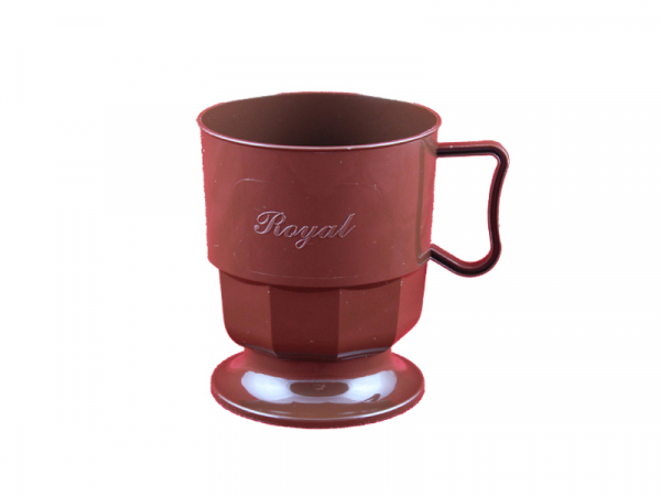 Royal Cup Tasse Kaffeetasse Becher braun (300 Stk.)