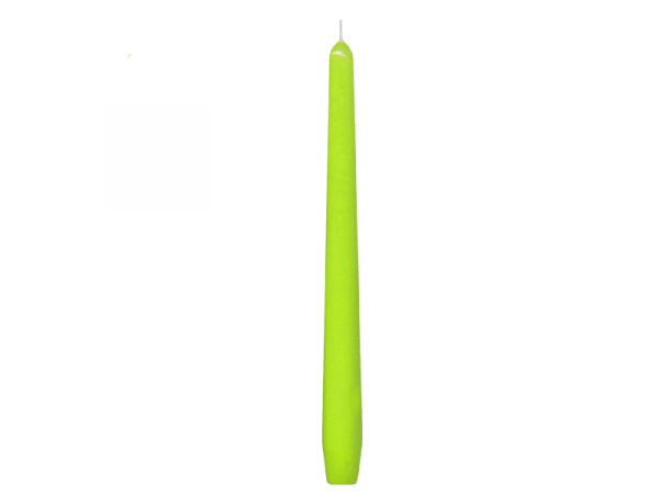 Spitzkerzen Tafelkerzen Kerzen ca. 8 Std. Brenndauer, gelbgrün (120 Stk.)