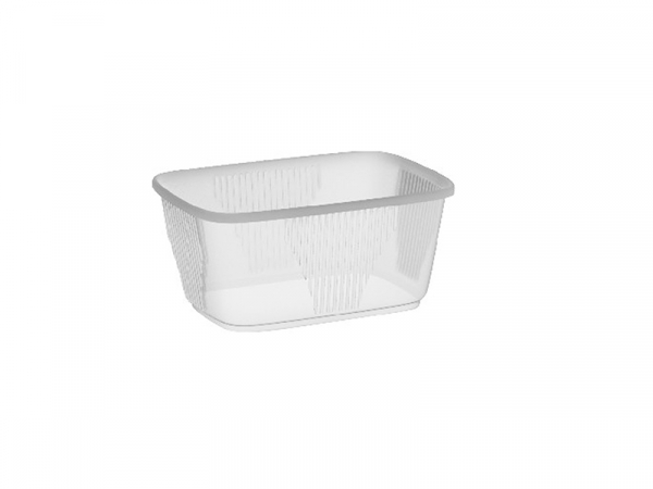 Rechteckbecher 250 ml klar PP (1000 Stk.)