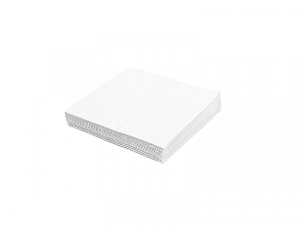 Servietten 33x33 cm 2-lagig 1/4 Falz weiß (250 Stk.)