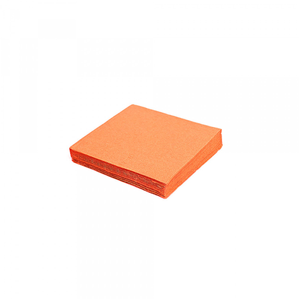 Servietten 2-lagig 33x33 cm orange (250 Stk.)