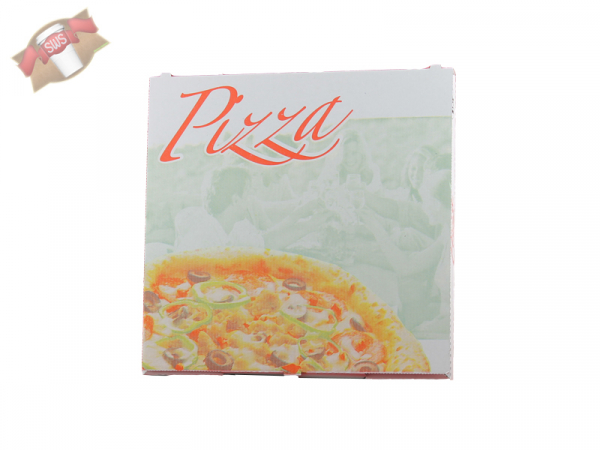 Pizzakartons Pizzaschachteln 32 cm weiß Pizzaofen (150 Stk.)