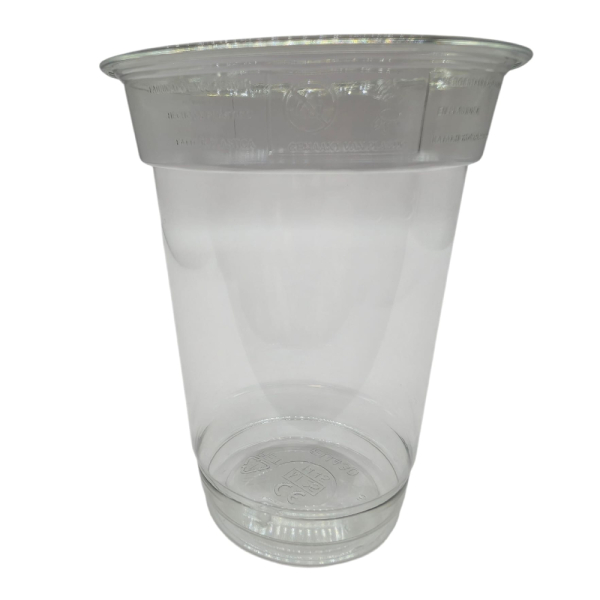 PET-Clear Cup Trinkbecher Ausschankbecher Ø 92 mm 355 ml (100 Stk.)