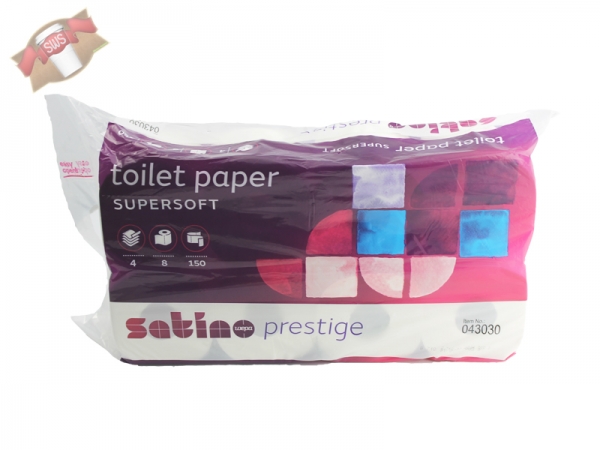 Toilettenpapier, 4-lagig, 150 blatt (72 Rollen)