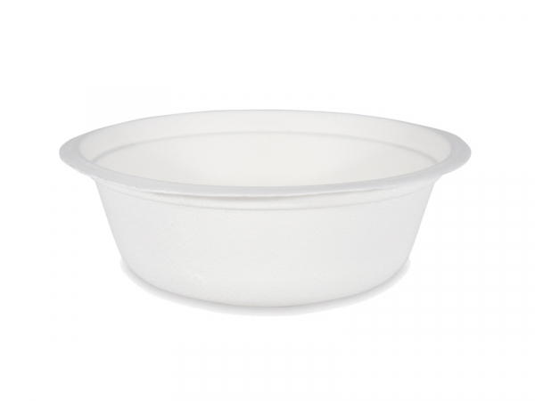 Suppenschüsseln aus Zuckerrohr 500 ml Suppenterrine (10 Stk.)