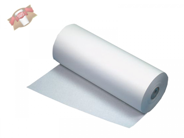 Packpapier auf Rolle Einschlagpapier 214 m² weiß (15 kg)