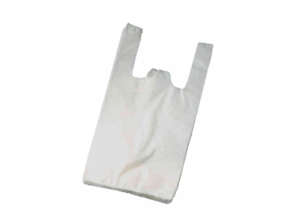Hemdchentragetaschen 25+12x47 cm 13my weiß (100 Stk.)