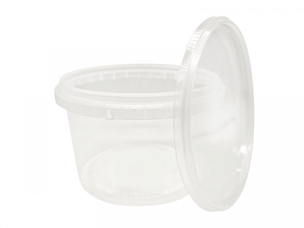 Behälter mit Deckel 500 ml / 565 ml (Nutzinhalt) Ø 118 mm PP (290 Stk.)