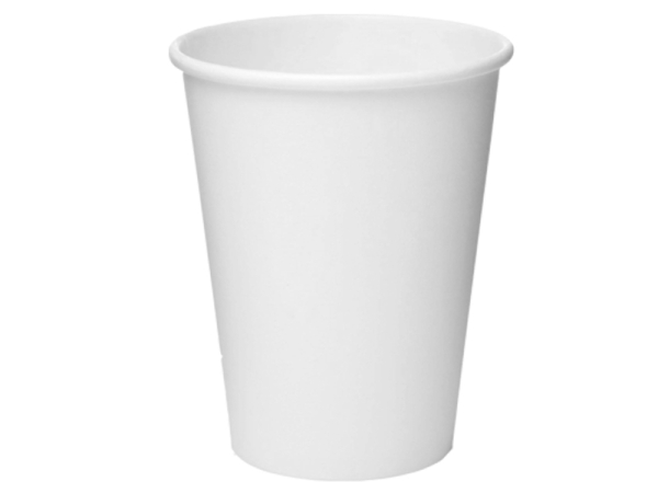 Coffee to go Becher Kaffeebecher 300 ml 12 oz weiß (50 Stk.)