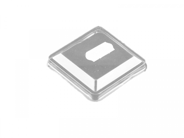 Deckel für Fingerfood Becher 66371 klar PET (40 Stk.)
