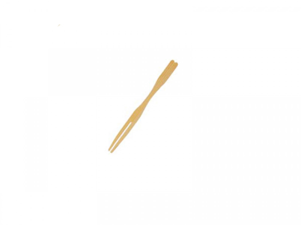 Bambus Fingerfood Spieße GABEL 9 cm (100 Stück)