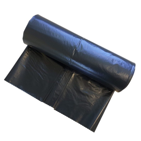 10 Müllsäcke 240 l | LDPE | 600 x 1350 mm | schwarz | Typ 80 (10 Rollen)