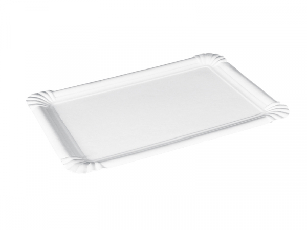 Pappteller PREMIUM 11 x 17 cm weiß Pappe (2.000 Stück)