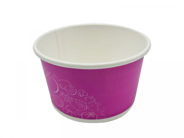 Eisbecher Hartpapierbecher 4 oz 100 / 120 ml pink (50 Stk.)