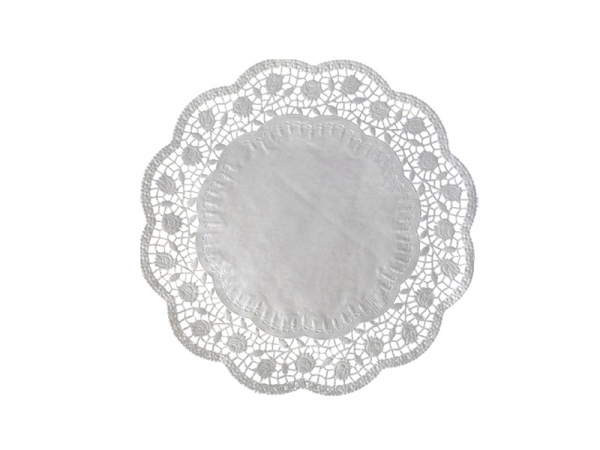 Tortenspitzen Tortenunterlagen weiß Ø 22 cm (2.000 Stk.)
