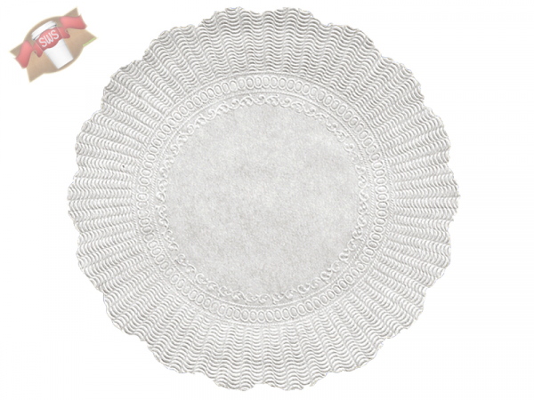 Plattenpapier Tortenunterlage Ø 21 cm weiß (500 Stk.)