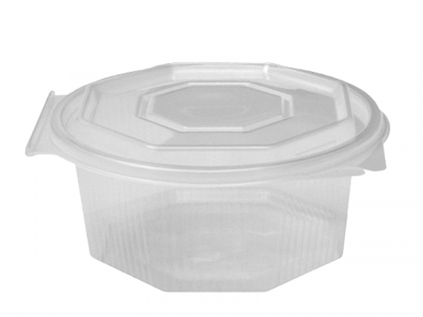 Haushaltsbox Salatschale Achteckbecher 375 ml (50 Stk.)