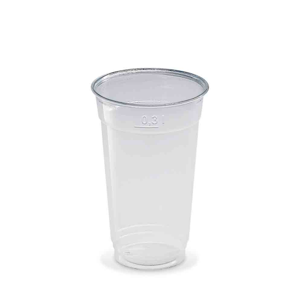 Trinkbecher PET 0,3 ltr. 300 ml Ø 78 mm 12 oz (50 Stk.)