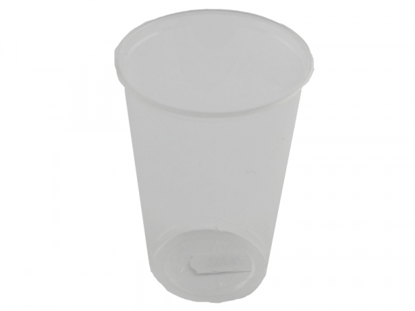 PLA Trinkbecher 200 ml Ø 70 mm klar Ausschankbecher Plastikbecher (3000 Stk.)