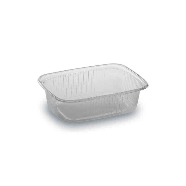Rechteckbecher Verpackungsbecher 150 ml klar (100 Stk.)
