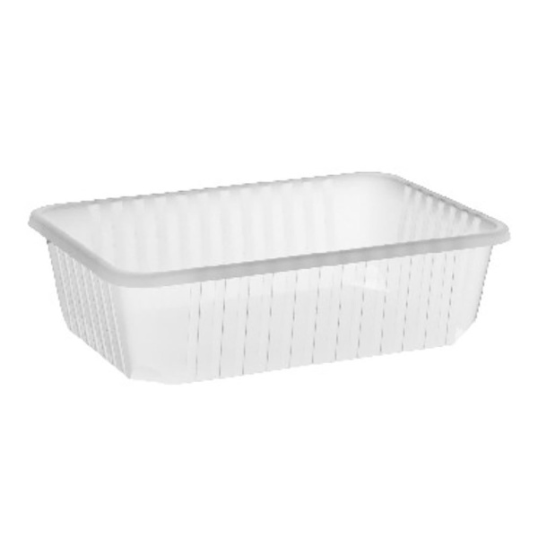Rechteckschale Unibox 750 ml PP klar (50 Stk.)