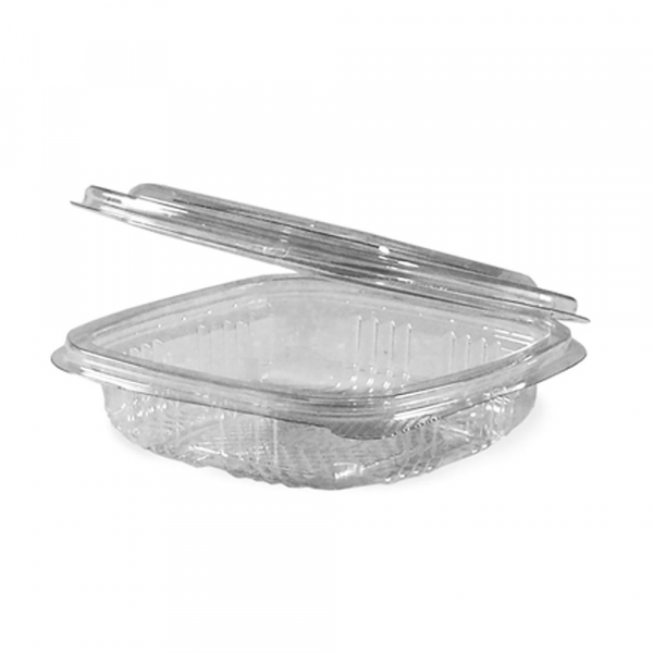 Klappschale Salatschale mit Deckel PET 125 ml (50 Stk.)
