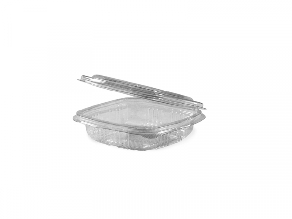 Klappschale Salatschale mit Deckel PET 125 ml (50 Stk.)