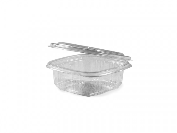 Klappschale Salatschale mit Deckel PET 250 ml (50 Stk.)