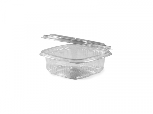 Klappschale Salatschale mit Deckel PET 375 ml (50 Stk.)