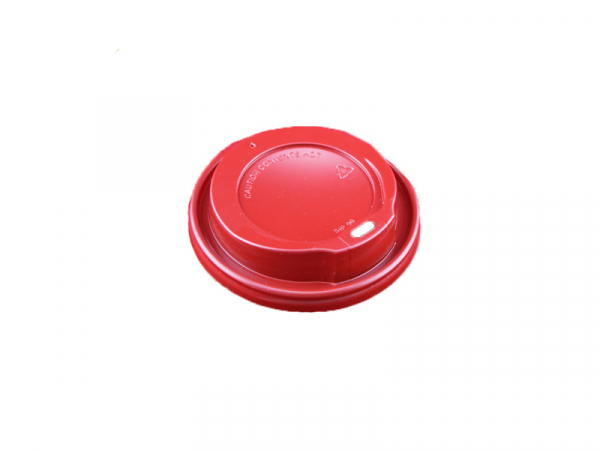 Deckel für Coffee to go Becher 80 mm rot (100 Stk.)