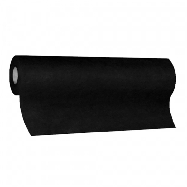 Tischläufer PREMIUM Airlaid 24 m x 40 cm schwarz (1 Rolle)