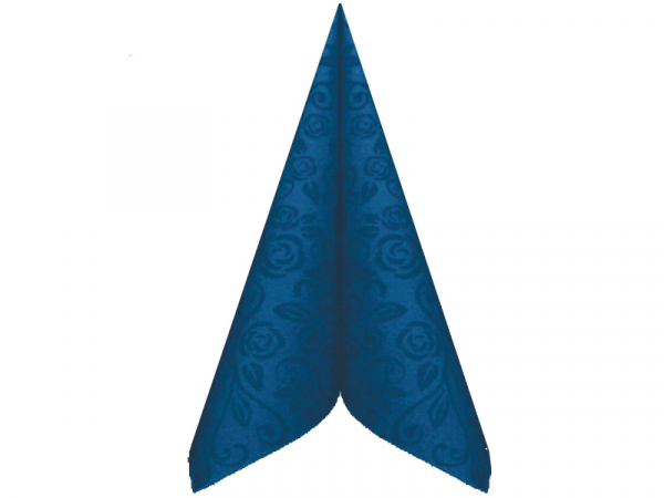 Airlaid Servietten Premium DEKOR R 40x40 cm dunkelblau (800 Stk.)