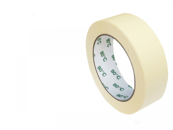 Krepp Klebeband weiß hitzebeständig bis 80°C / 50mx30mm (32 Stk.)