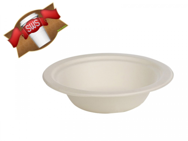 Zuckerrohr Teller rund Ø 15 cm tief (50x20)