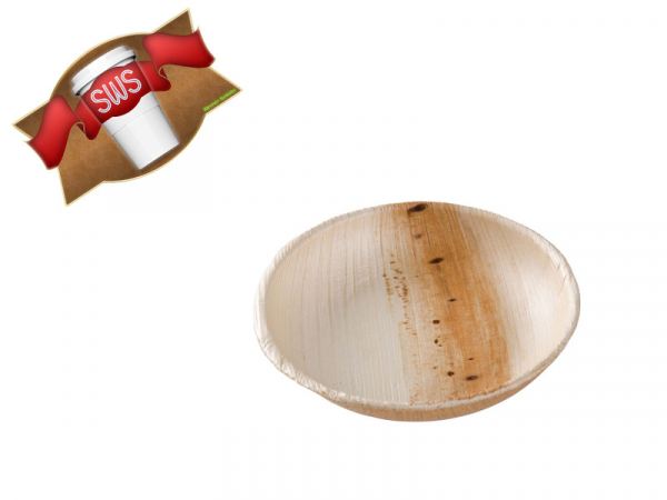 Palmblatt Schälchen Schalen rund 100 ml (150 Stk.)