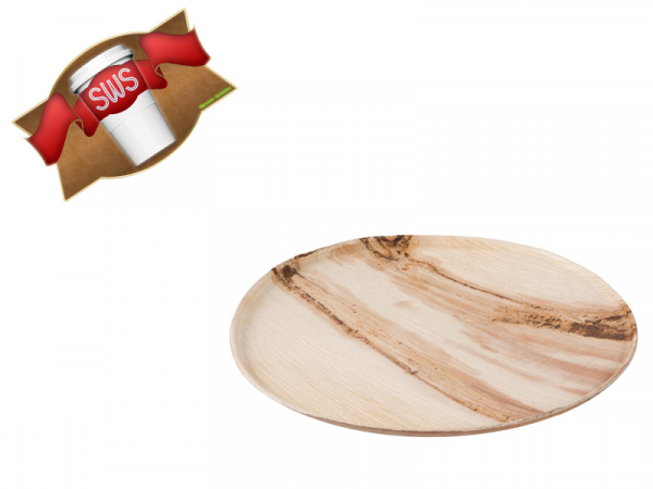 Palmblatt Pizzateller rund Ø 32 cm (100 Stk.)