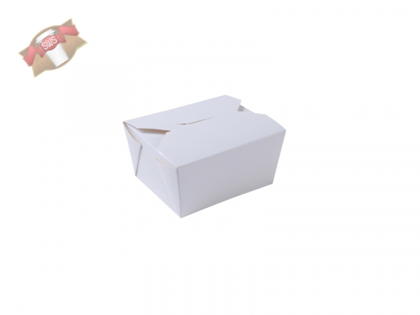 Karton Box Verpackungsbox 600 ml weiß (500 Stk.)
