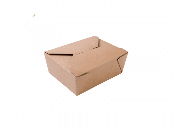Bio Food Box Karton Box 1150 ml braun (300 Stk.)