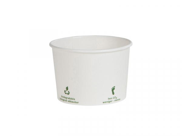 Bio Universalbecher 200 ml mit Icons kompostierbar (20x50)