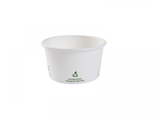 Bio Universalbecher 300 ml | Kompostierbar | Mit Icons (1000 Stk.)