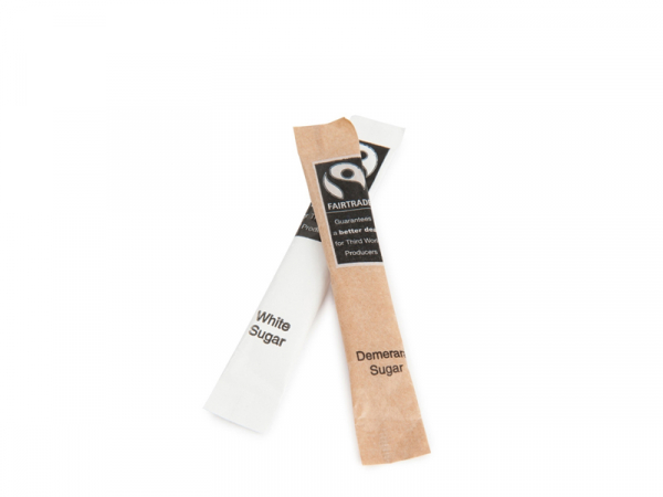 Zuckersticks Fair Trade Zucker, weiß (1.000 Stk.)
