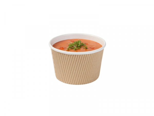 Bio Riffel Suppenbecher To Go 375 ml (20x25)