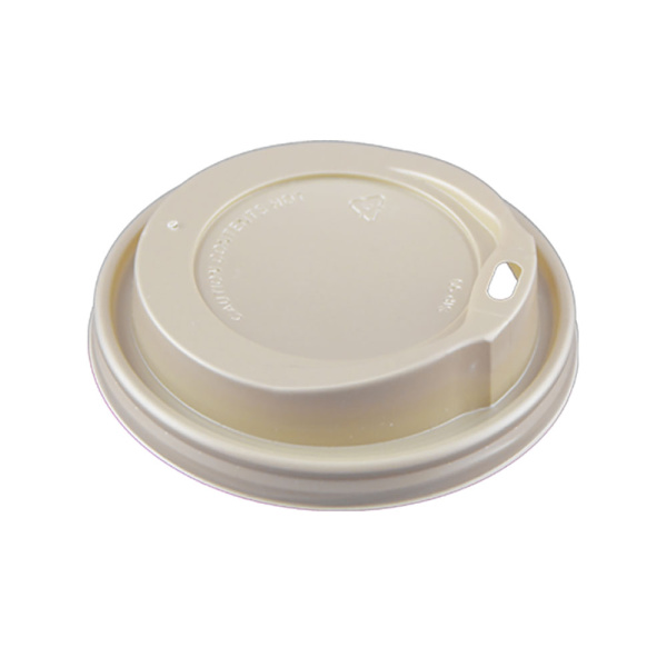 Coffee-to-go-Deckel | Ø 80 mm | PS | gold | mit Trinköffnung (100 Stk.)