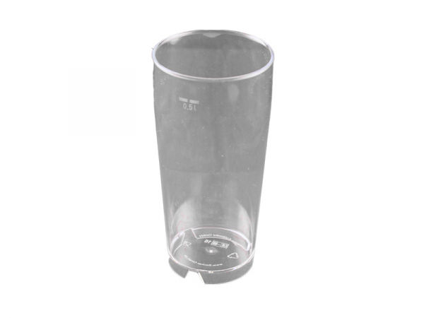 Mehrwegbecher Trinkbecher PC klar 0,5 l 500 ml (190 Stk.)