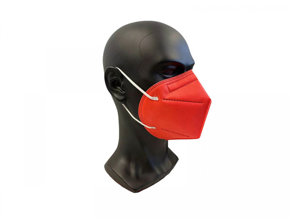 FFP2 NR Atemschutzmaske PROTECT, Form=Standard, rot (10 Stück)